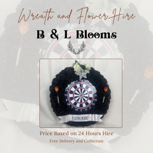 Dartboard Wreath